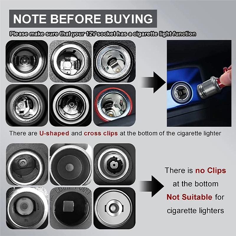 OCDK9 Car Outlet Cigarette Lighter Socket Plug Fire Missile Eject Button For Citroen C4 C3 C5 C1 C2 C6 VTS C4L DS3 DS4 DS5 Grand