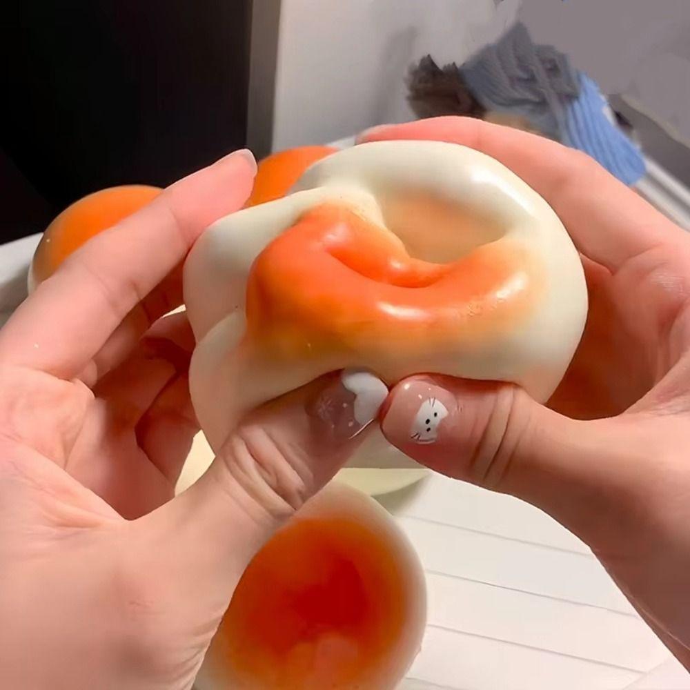 Finger Relax Mini Bread Squishy Shapeable Sensory Fidget Ball Boys Girls Crispy Squishy Adult Kids
