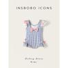 Insbobo Baby Girl Swimsuit Baby Swimwear 2026 New Summer Girls' Swimwear Stylish Children's Summer Outfit Thin