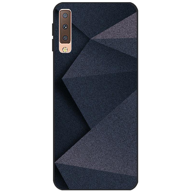 Чехлы для Samsung Galaxy A7 2018, силиконовый цветной чехол для телефона, чехол для Samsung A7 2018 A750 A750F, защитный корпус 6,0 дюймов