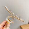 New Women Fashion Metal Geometric Hair Clips Claw Clip Large Acrylic Hair Clip Headband Hairpin Hair Crab Hair Accessories
