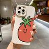Чехол для телефона «Помидор и Яйцо» IPhone 16 15 Pro Max Чехол для IPhone 13 14 15 12 11 Pro XS Max 12 13 Mini XR X Plus Ударопрочный чехол