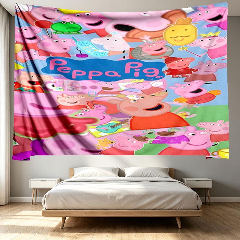 Cartoon animation Print Tapestry - Portable Wall Decor Cloth, for Home, Dorm, Travel, Bedroom, Living Room - Ideal Birthday Housewarming Gift