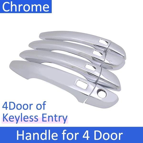 for Peugeot 5008 MK2 P87E 2017 2018 Chrome Door Handle Cover Car Accessories Stickers Rustproof Catch