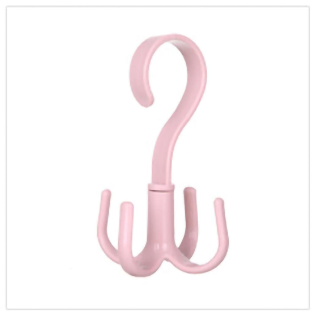 Вращающаяся вешалка для сумок Многофункциональный шкаф для сумок Крючок для шарфов Подвесная стойка для спальни Nordic