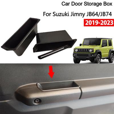 Для Suzuki Jimny JB74 Автомобильный интерьер Передняя дверь Боковой ящик для хранения Органайзер для перчаток Контейнер для телефона Чехол Ручка Карман