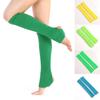 1Pair Long Socks Latin Dance Foot Warmers Knitted Leg Covers Sports Yoga 50cm