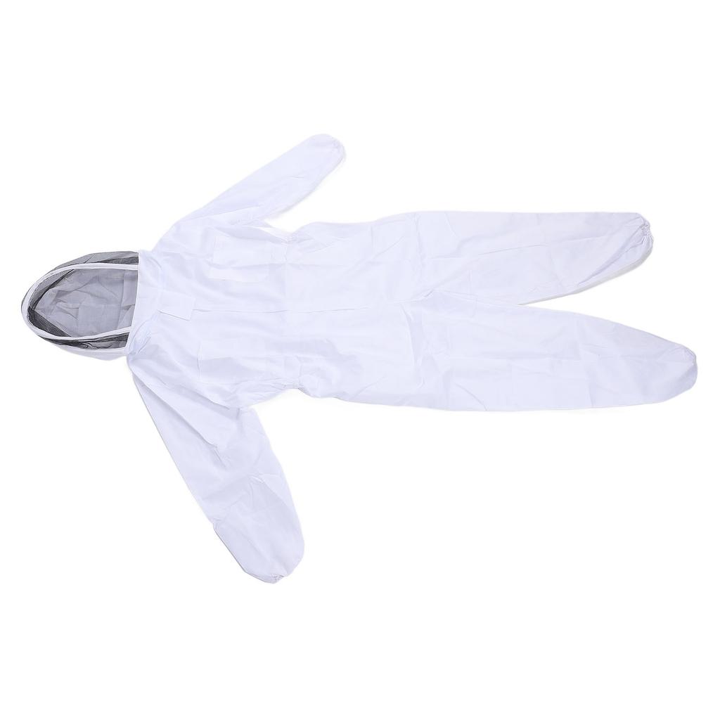 Bee Suit Ventilated Comfortable Flexible Beekeeping Suit with Gloves for Men and Women