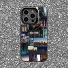 Чехол для телефона Нью-Йорк Сити NYC Для iPhone 16,15,14,13,12,11,Pro,XS,Max,Plus,Mini,SE Черный Конфетный Матовый Ударопрочный Чехол