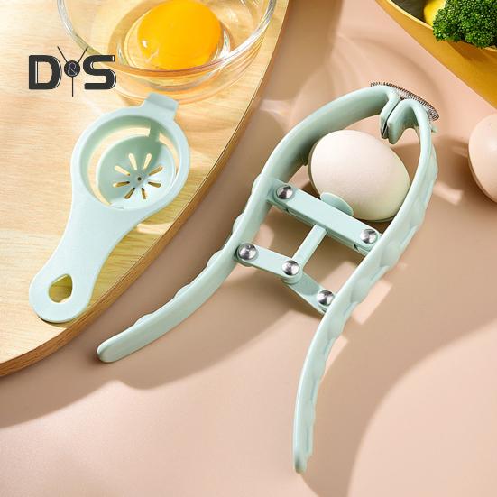 Прочный резак для яичной скорлупы, 2 шт./компл., эргономичная ручка, креативный инструмент для разделения яиц, инструмент для резки яичной скорлупы