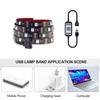5050 RGB фоновая атмосфера световые полосы цветной Bluetooth 5v световой комплект ТВ прикроватный бар атмосферное освещение освещение украшение