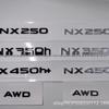 Customized Badges for 2022-2025 Lexus NX450h+, NX350h, and NX260AWD