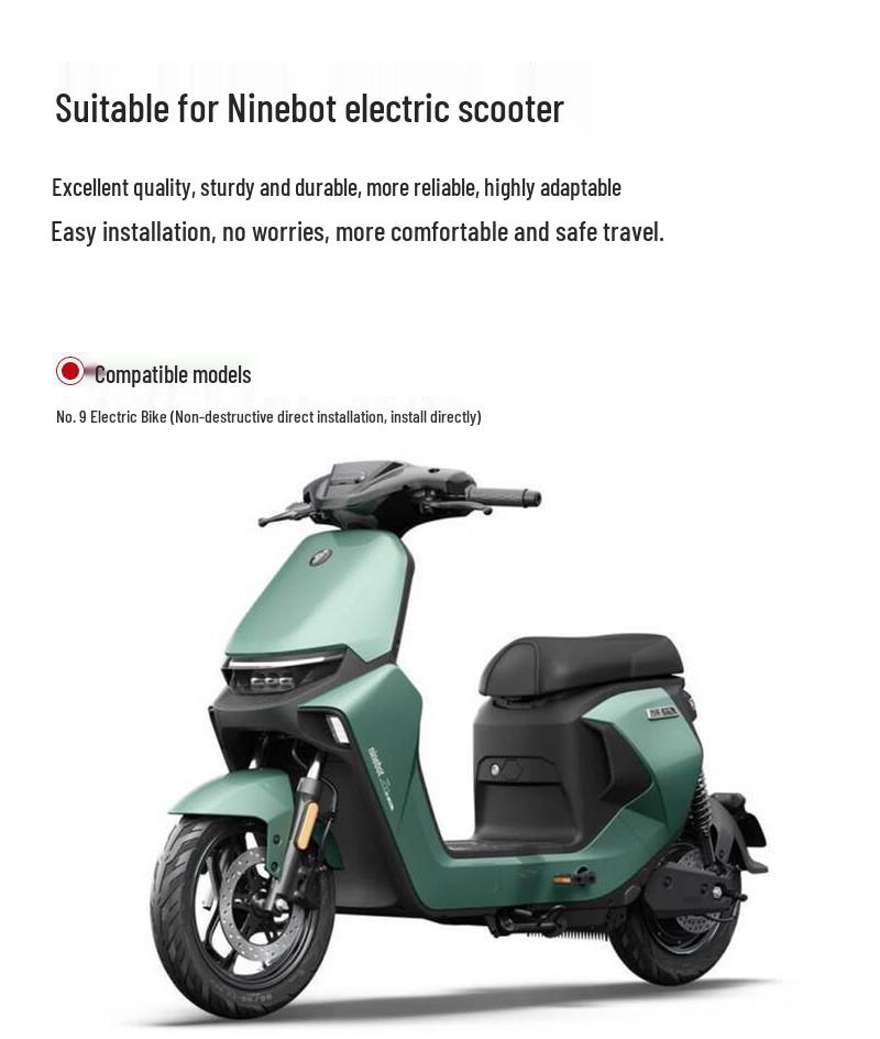 ТПЭ Коврики для Электросамоката Ninebot - Полное Покрытие, Утолщенные для Моделей M95C, N370, F90, N85C, Q80C