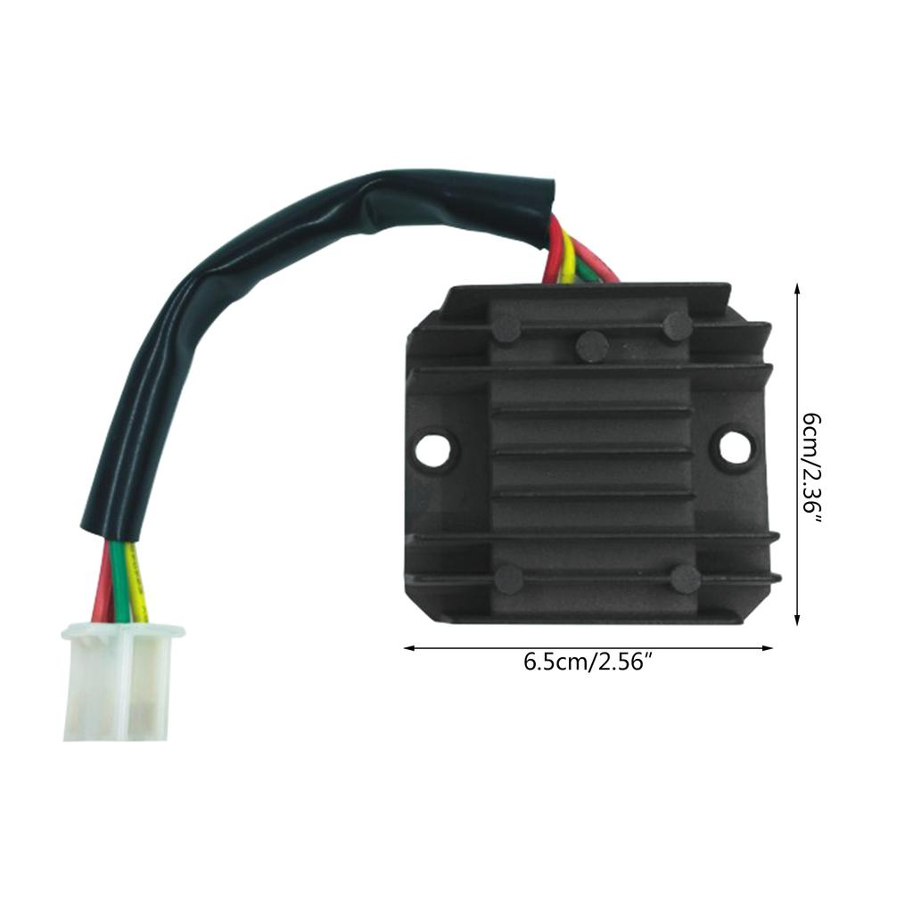 4 провода регулятор напряжения выпрямитель для ATV GY6 50 150cc мотоцикл скутер мопед байк для мотокросса высокое качество