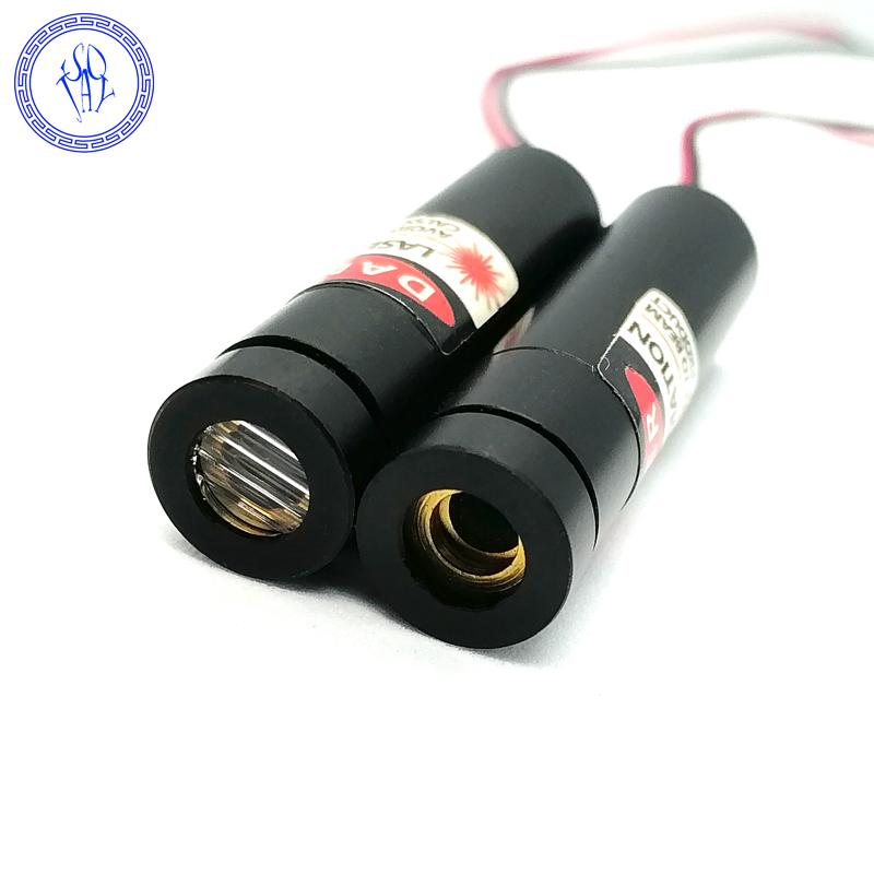 Adjustable Red Dot Line Cross 3-5v 1mw 5mw 650nm Laser Head
