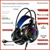 Q7 Wired Luminous 7.1 Surround Sound USB Gaming Headset (Over-ear)
