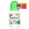 CRYSTAL Deodorant Roll-On Mineral-Rich Vanilla & Jasmine Fragrance, 2 Pieces, 66ml