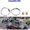 Throttle and Idle Cable Set Idle Cable with 90° Elbow Fitting 56579-02A for Davidson FXST FLST FLT XL Replacement Part