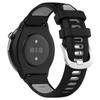 Ремешок для часов 22 мм для Garmin Forerunner 265/Honor Watch GS 3i, силиконовый двухцветный ремешок с крестообразным рисунком для замены