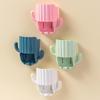 Cactus Suction Wall-Mounted Toothbrush Holder - Punch-Free Storage Rack