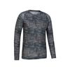 Mountain Warehouse Mens Talus Printed Long-Sleeved Thermal Top