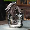 European-Style Pterosaur Incense Burner Black Dragon Waterfall Backflow Incense Holder