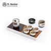 Japanese Ceramic Dry Landscape Tea Tray Set