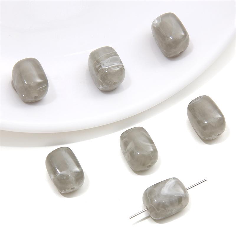 Круглые бусины Halo из искусственной смолы для самостоятельного изготовления ювелирных изделий