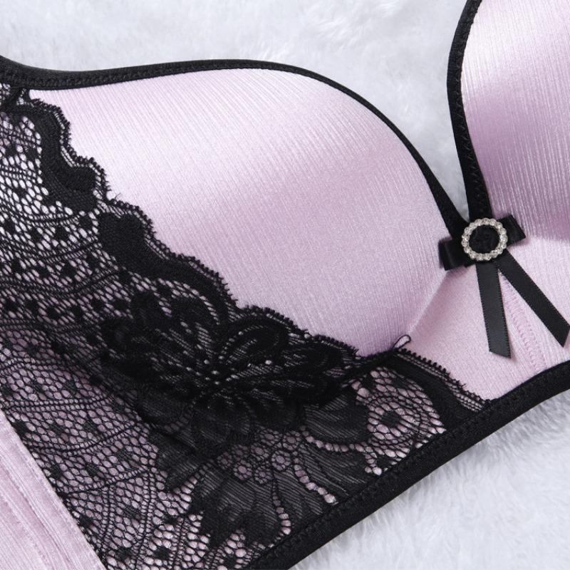Бескаркасный Сексуальный Тонкий Бюстгальтер Бюстгальтер Большого Размера