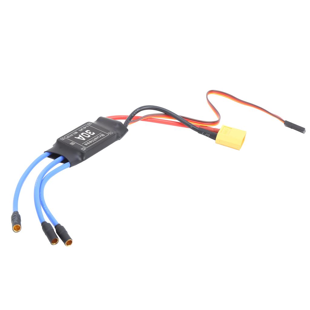 30A Бесщеточный ESC XT60 Электронный регулятор скорости для дистанционного управления дроном вертолетом FPV