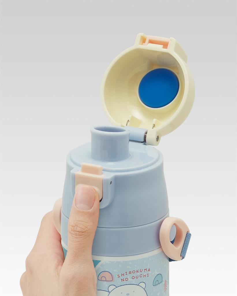 Skater Бутылка для воды из нержавеющей стали для прямого питья, легкая и охлаждающая, для водных видов спорта, для детей, 470 мл, безопасная для детей