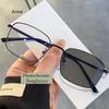 Fashion Metal Photochromic Sunglasses Men Women Sun Glasses Anti-glare Driving Shades Anti Blue Light Eyewear UV400