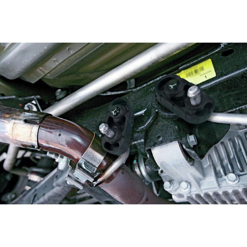 Крепления глушителя Ulators 15092802 Совместимы с Silverado Sierra 1500 1999-2018, Yukon/Tahoe 2000-2018, Встроенное крепление с железным каркасом