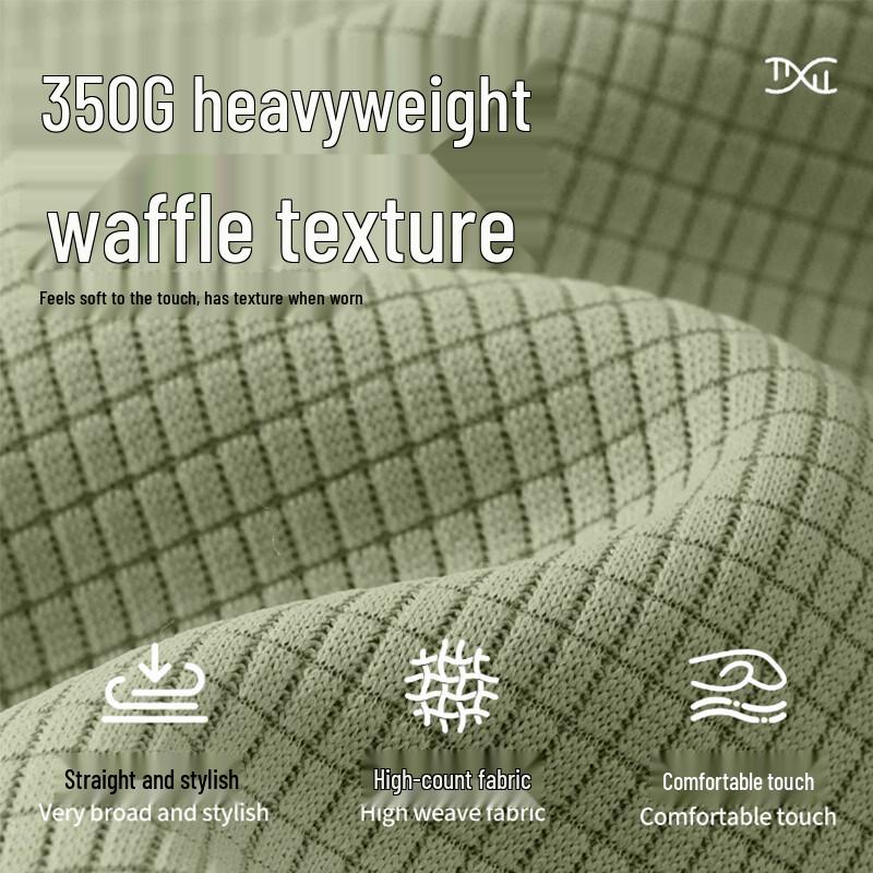Mark Fairwhale Men's Waffle Knit Fleece-Lined Long Sleeve T-Shirt