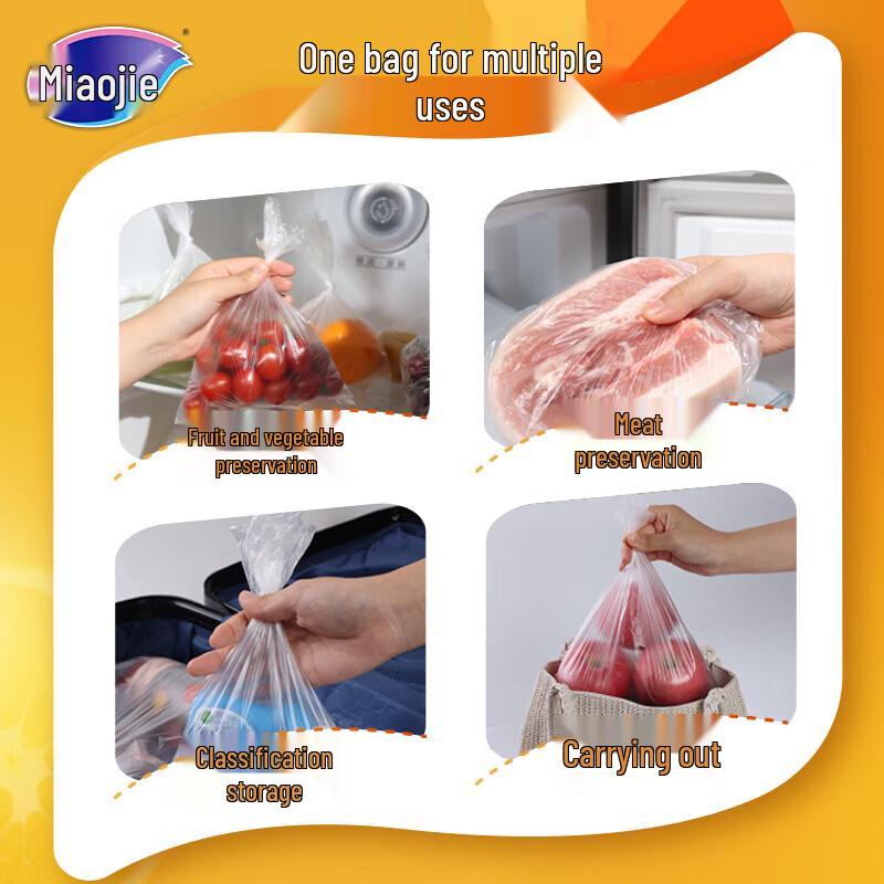 MIAOJIE Perforated Food Storage Bags Combo Pack