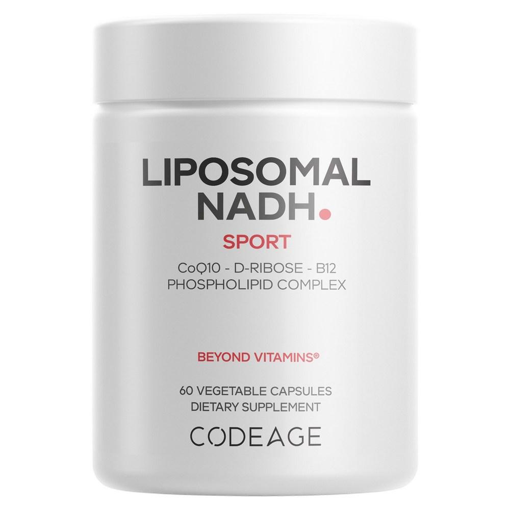 NADH Code Age Liposomal Sports Vegetable Capsules 1 pcs 60 tablets