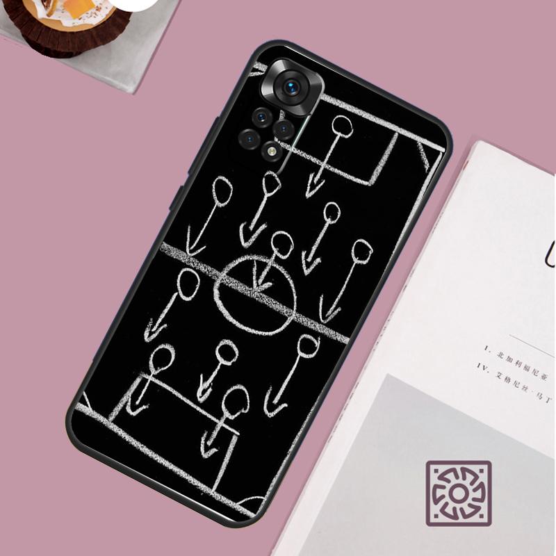 Чехол Football Soccer Tactics Time для Xiaomi Redmi Note 14 13 12 11 15 Pro Plus Redmi 15 13 10 10C 12C 13C 14C 15C
