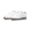 Nike Air Force 1 Leather Marble Low top Kids' Skateboarding Shoes White Gray Children Aged 3 7 Years Old DB4597-100