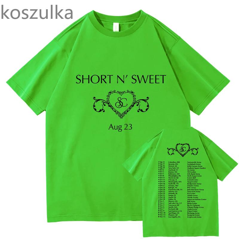 Футболка с рисунком Сабрины Карпентер, винтажная готическая мода, короткая и милая футболка для мужчин, 100% хлопок, свободные футболки, уличная одежда