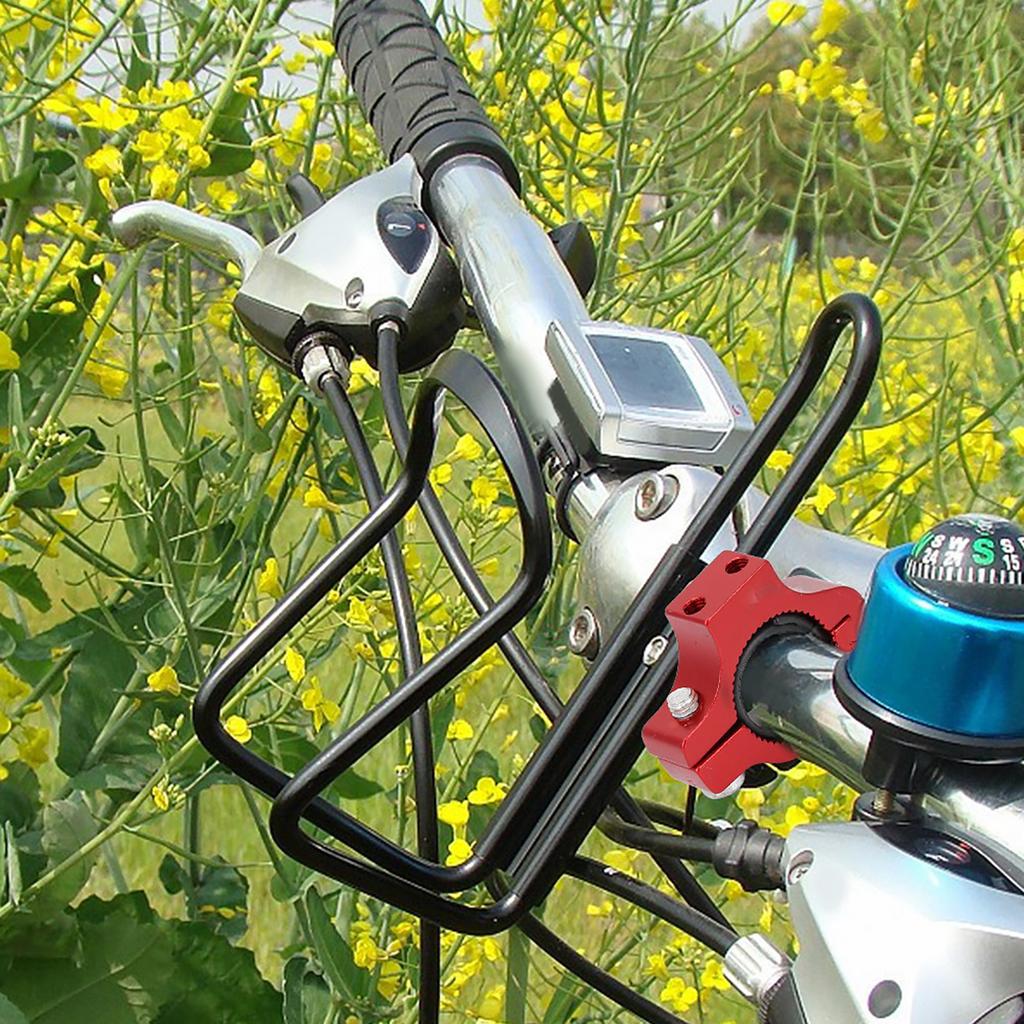 Bicycle Cycling Cup Holder Motorcycle Bike Handlebar Mount Drinks Bottle Holder(red)