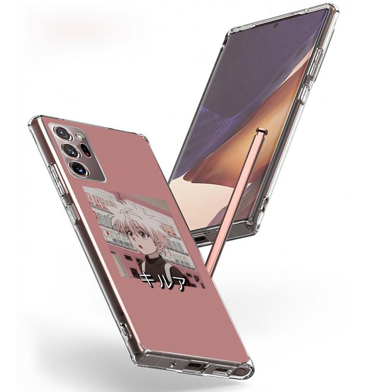 Чехол для телефона Hunter X Killua для Samsung Galaxy S26 S25 Edge S24 Ultra S23 S22 Plus S21 S20 FE Мягкий чехол-оболочка Galaxy S25