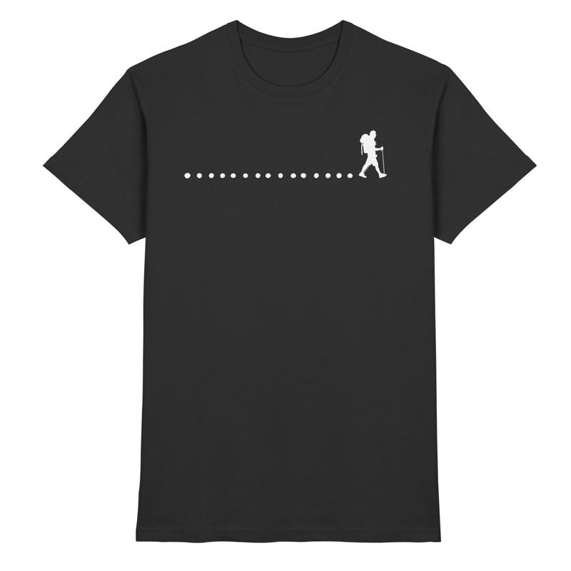 32 Hiking Mountain Outdoor Boots Mountaineering Black T Shirt