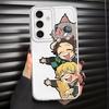 Чехол для Samsung Galaxy A57 A36 A37 A34 A35 A26 A24 A52 A17 A54 A15 A55 A14 A16 A52 A25 A51 A56 Чехол для телефона D-Demon S-Slayer