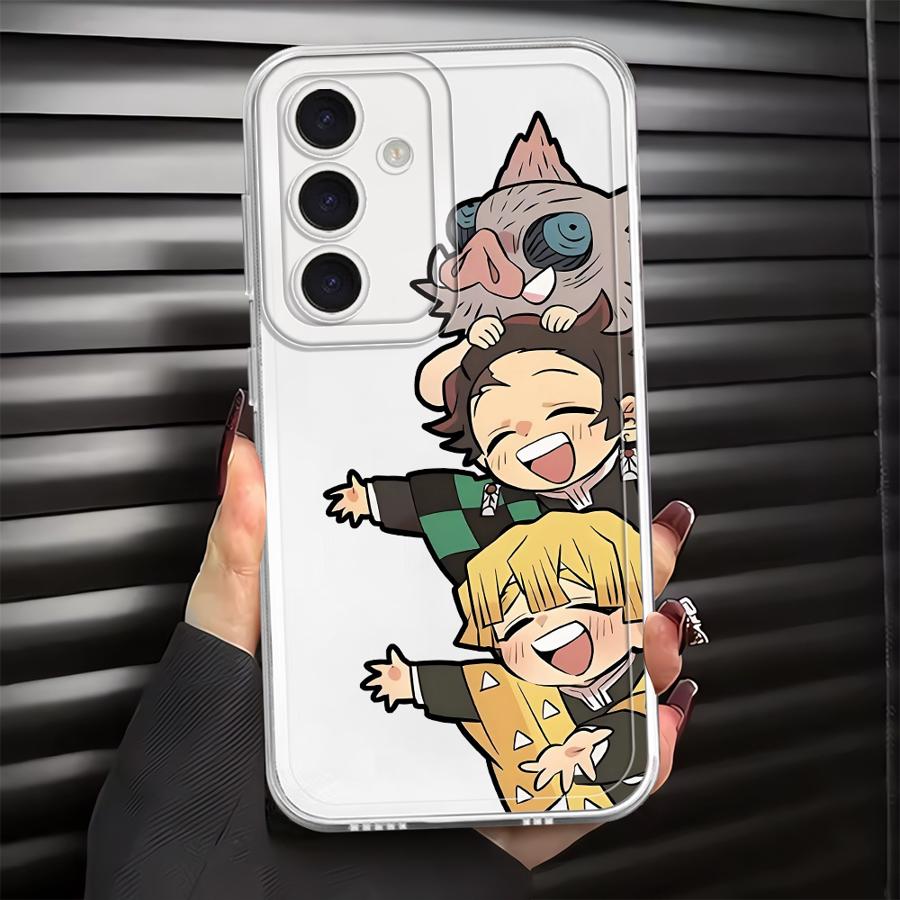 Чехол для Samsung Galaxy A57 A36 A37 A34 A35 A26 A24 A52 A17 A54 A15 A55 A14 A16 A52 A25 A51 A56 Чехол для телефона D-Demon S-Slayer