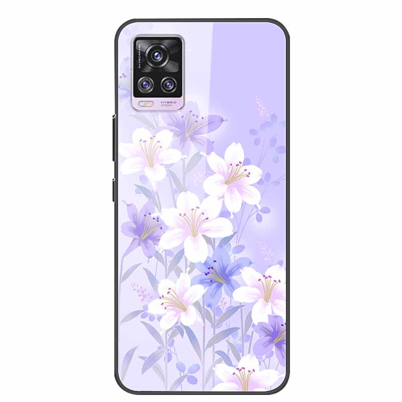 6.44" Tempered Glass Case For Vivo V20 Pro Case V 20 Pro Soft Bumper Hard Back Cover For Vivo V20 Pro 2020 Phone Case Coque Para