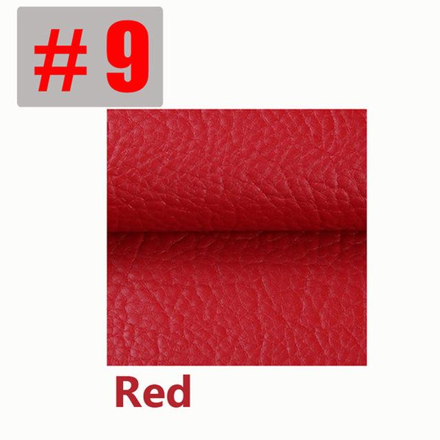 50X135CM Length PU Leather Self Adhesive Fix Subsidies Simulation Skin Back Since the Sticky Rubber Patch Leather Sofa Fabrics