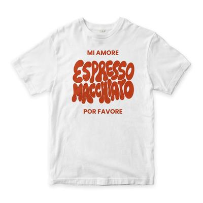 Футболка Tommy Cash Espresso Macchiato, Мужские Женские Детские Размеры (TMC-945511)