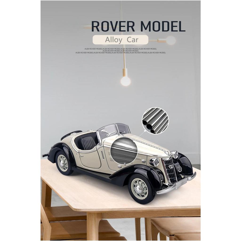 1/32 масштаб Wanderer W25K Alloy Roadster классический автомобиль литой металлический транспорт масштабная модель автомобиля со звуком и светом коллекция детские игрушки подарок