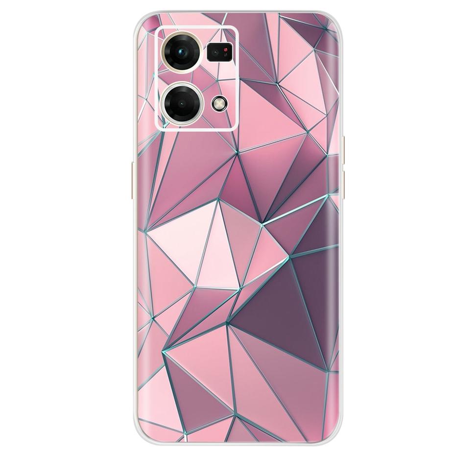 Для Oppo F21 Pro 4G Чехол Oppo Reno7 CPH2363 Цветной Расписной Чехол Мягкий Силиконовый Чехол Для Oppo Reno7 Reno 7 F21 Pro Fundas Coque