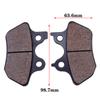 1 комплект передних и правых тормозных колодок для мотоцикла Harley FLHTC/FLHTCi Electra 2000 2001 2002 2003 2004 FLHR Road King 2000-2007